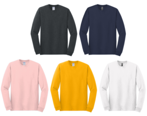 05.) Julie Billiart 5400 L/S Cotton Tee