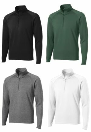 32.) Aurora Staff St850 Embroidered 1/4-Zip Dri-Fit Pullover