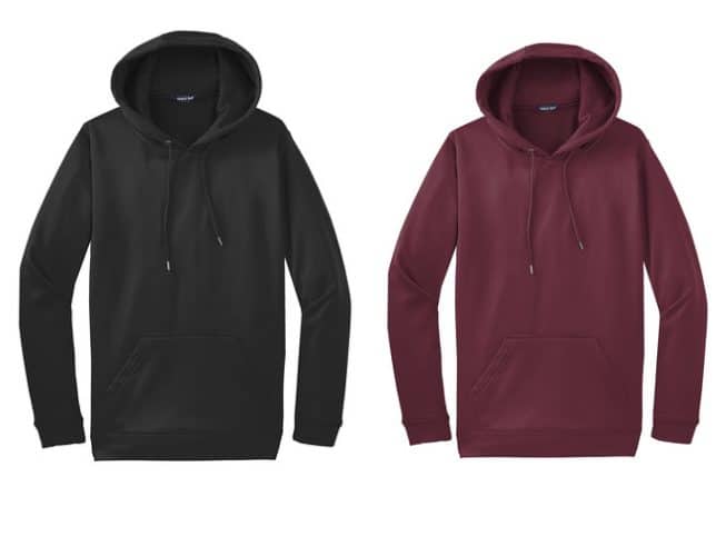 13.) Woodridge Boosters Year Round Spiritwear F244 Dri-Fit Sport Blend Hoodie
