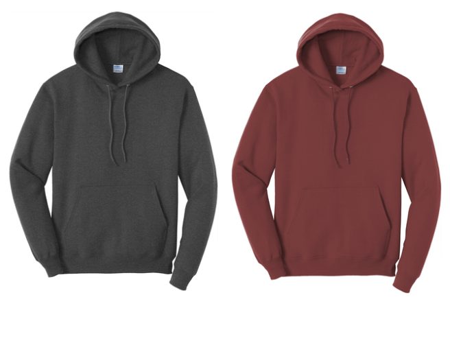 12.) Woodridge Boosters Year Round Spiritwear PC78H Cotton Hoodie