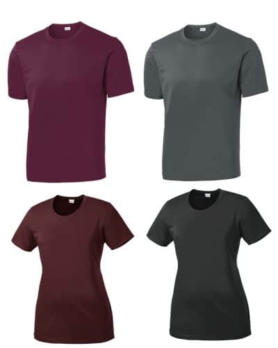 02.) Woodridge Boosters Year Round Spiritwear ST350/LST350 S/S Dri-Fit Tee