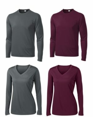 09.) Woodridge Boosters All Year Spiritwear ST350LS L/S Dri-Fit Tee