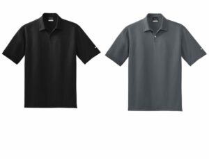 15.) Woodridge Booster Year Round Spiritwear 373749/354064 Embroidered Nike Dri-FIT Pebble Texture Embroidered Polo