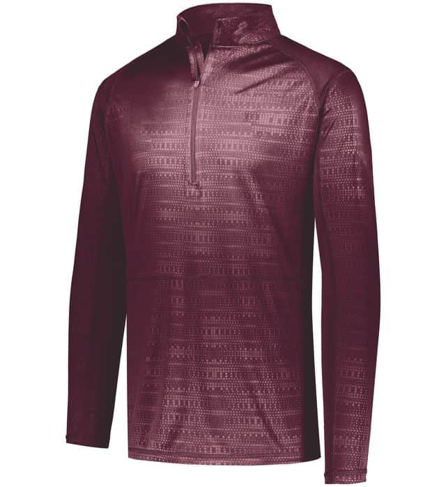 36.) Woodridge Year Round Spiritwear 222565 Embroidered Converge 1/2 Zip Pullover