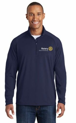 11.) Twinsburg Rotary Club ST850 Embroidered Sport-Tek Dri-Fit Stretch 1/2-Zip Pullover