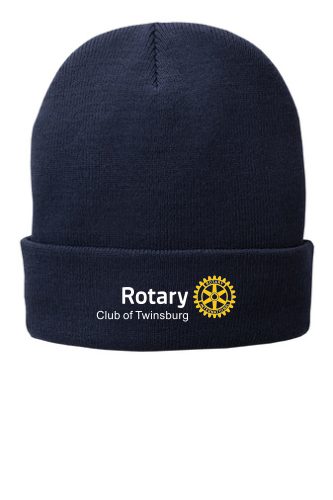 25.) Twinsburg Rotary Club CP90L Fleece-Lined Knit Cap