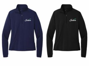 20.) Judson LST850 Sport-Tek Dri-Fit Ladies Stretch 1/2-Zip Pullover