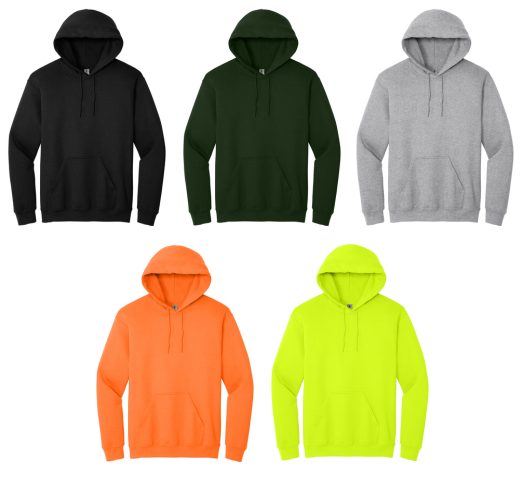 14.) Aurora Staff 18500 Cotton Hooded Sweatshirt