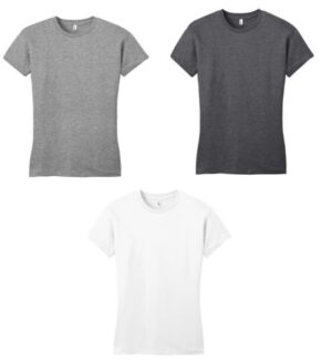 04.) Aurora Staff DT60001 S/S Ladies Cotton Tee