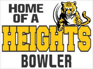 07.) Cleveland Heights Bowler Yard Sign