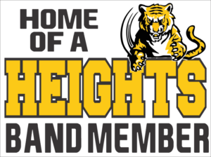 04.) Cleveland Heights Band Yard Sign