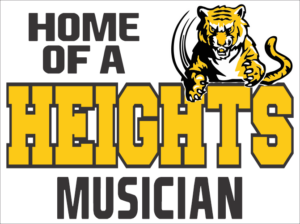 15.) Cleveland Heights Musician Yard Sign