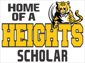 16.) Cleveland Heights Scholar Yard Sign