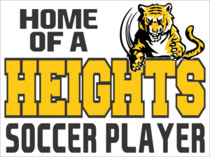18.) Cleveland Heights Soccer Yard Sign