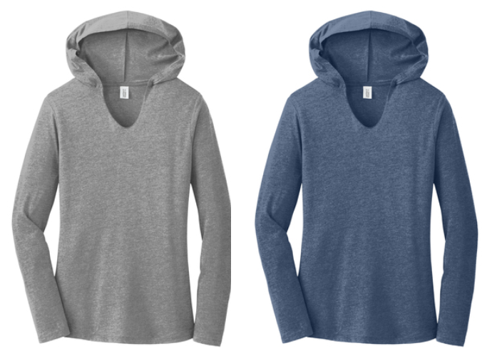 12.) Julie Billiart Spiritwear DM139L Ladies Long Sleeve Hoodie