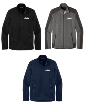 25.) Judson F239 Chaqueta polar con rejilla bordada