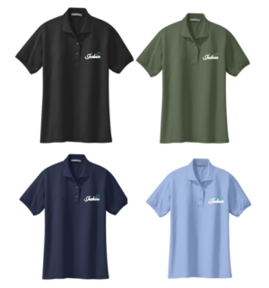 11.) Judson L500 Embroidered Silk Touch Ladies Polo