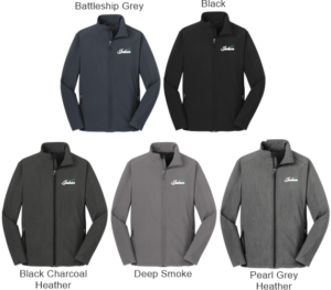 27.) Judson J317 Chaqueta Soft Shell con núcleo bordado