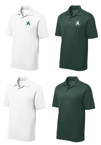 09.) St Ann Uniform ST640 Embroidered PosiCharge® RacerMesh® Polo