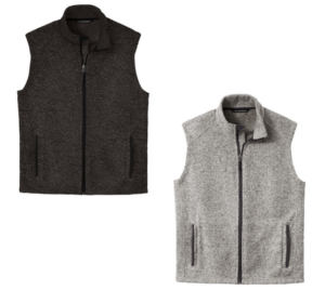 19.) Julie Billiart F236 Embroidered Sweater Fleece Vest
