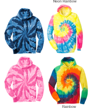 16.) Julie Billiart PC146 Tie Dye Hoodie