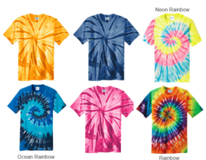 15.) Julie Billiart PC147 S/S Tie Dye Tee