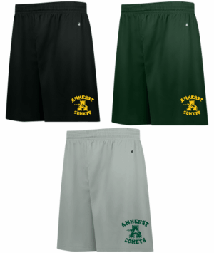 17.) Amherst Holiday Spiritwear 4107/2107 B-Core 7 Inch Short