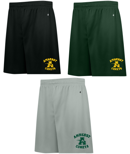17.) Amherst Holiday Spiritwear 4107/2107 B-Core 7 Inch Short