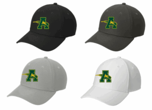 28.) Amherst Holiday Spiritwear NE1121 Embroidered Diamond Era Stretch Cap