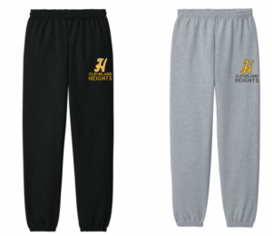 12.) Fairfax Elementary Spiritwear PC90P Elastic Bottom Sweatpants