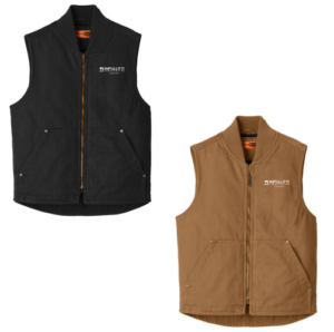 14.) Impullitti Landscaping CSV40 Embroidered CornerStone® - Washed Duck Cloth Vest