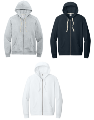 21.) Julie Billiart DT8102 Embroidered Re-Fleece™ Full-Zip Hoodie