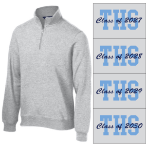 16.) THS Class of 2027-2030 -- ST253 Embroidered Cotton 1/4 Zip
