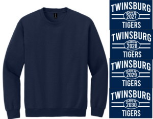 09.) THS Class of 2027-2030 -- 18000 Cotton Crewneck