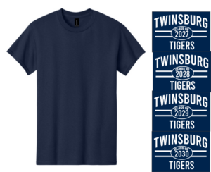 07.) THS Class of 2027- 2030 -- 5000 S/S Cotton Tee