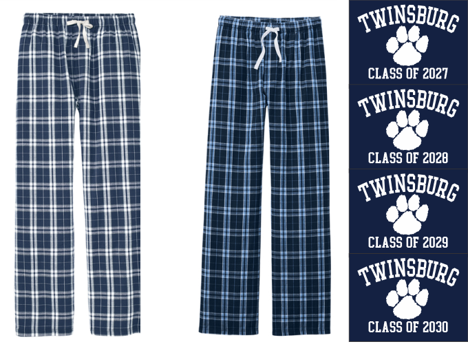 13.) THS Class of 2027-2030 -- DT1800 Flannel Plaid Pant