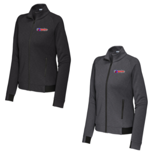 37.) Ignite Volleyball LST570 Embroidered Ladies PosiCharge® Strive Full-Zip