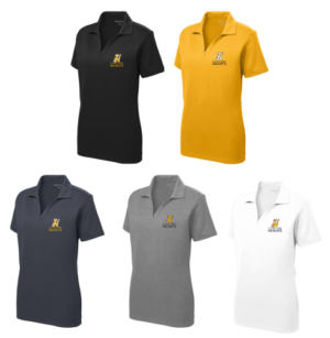 27.) Fairfax Elementary Spiritwear LST640 Embroidered PosiCharge® RacerMesh® Ladies Polo