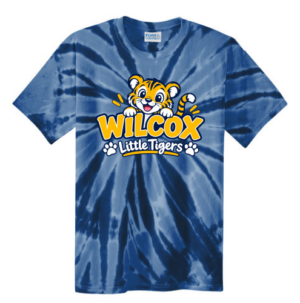 08A.) Wilcox Spiritwear PC147 Colored S/S Tie Dye Tee