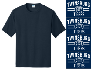 11.) THS Class of 2027 - 2030 -- PC380 S/S Dri-Fit Tee