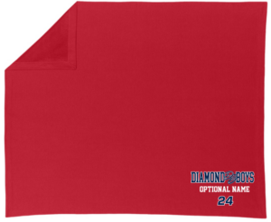 03.) Diamond Boys Cooperstown Fundraiser 18900 Embroidered Heavy Blend™ Fleece Stadium Blanket