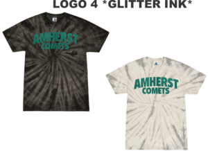 04D.) Amherst Holiday Spiritwear 1001 Colored S/S Tie Dye Tee
