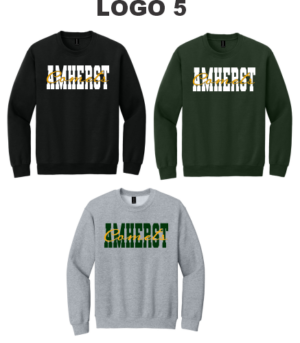 09E.) Amherst Holiday Spiritwear 18000 Cotton Adult Crewneck