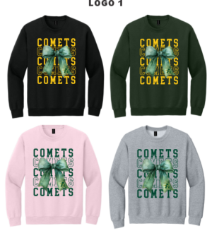 09A.) Amherst Holiday Spiritwear 18000 Cotton Adult Crewneck
