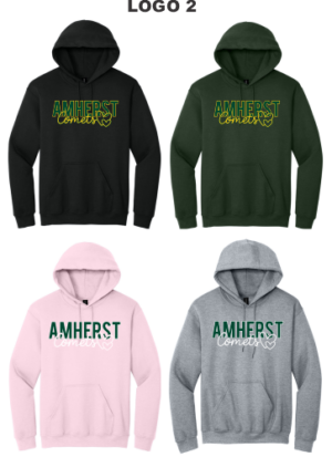 13B.) Amherst Elementary Holiday Spiritwear 18500/18500b Cotton Hoodie