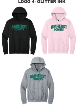 13D.) Amherst Elementary Holiday Spiritwear 18500/18500b Cotton Hoodie