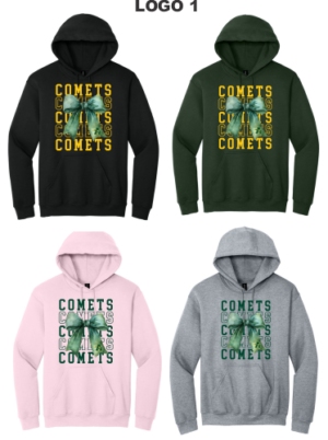 13A.) Amherst Elementary Holiday Spiritwear 18500/18500b Cotton Hoodie