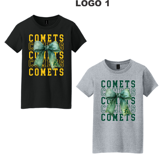 02A.) Amherst Holiday Spiritwear 5000L S/S Ladies Style Tee
