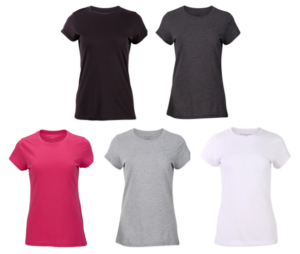 07.) Candance Fall Spirit BW2104 Ladies Essential Crew Tee