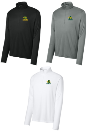 21.) Amherst Holiday Spiritwear St357 Embroidered PosiCharge® Competitor™ 1/4-Zip Pullover
